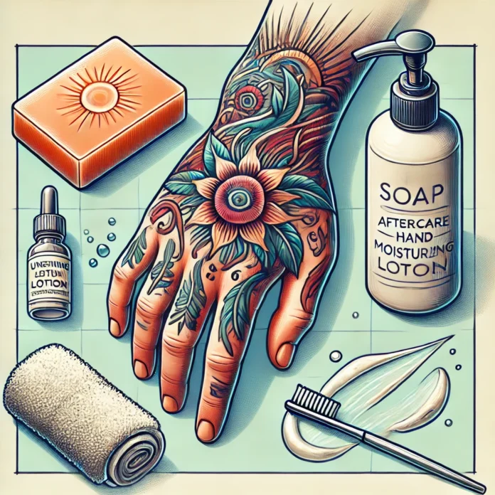 Hand Tattoo Aftercare: