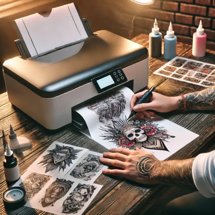 How to Use a Regular Printer for Tattoo Transfer Paper